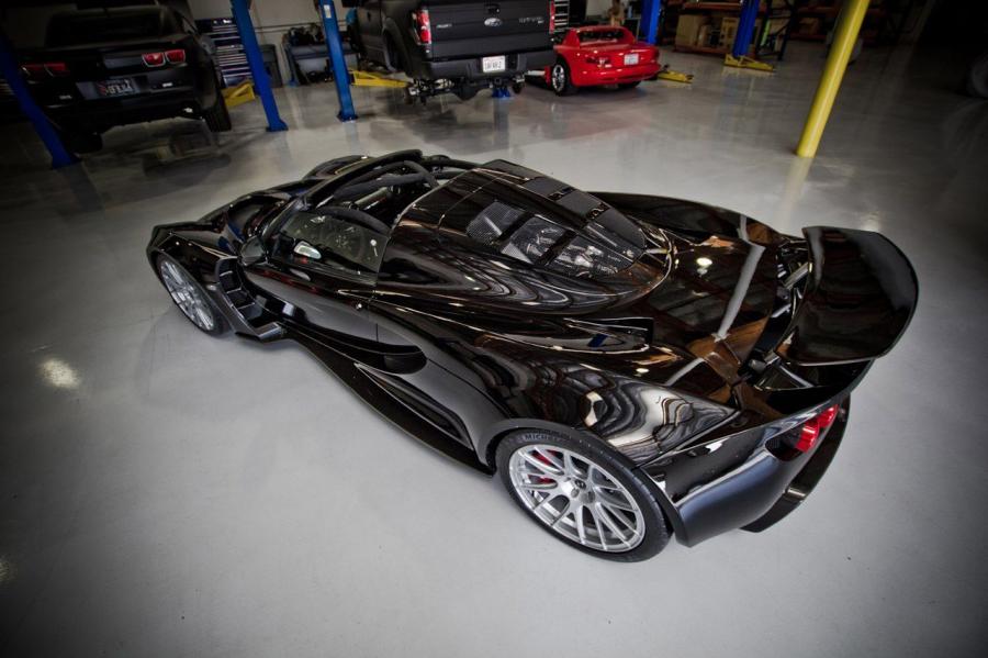 Детали создания Hennessey Venom GT Spyder 2013 года  (фото 11 из 17)